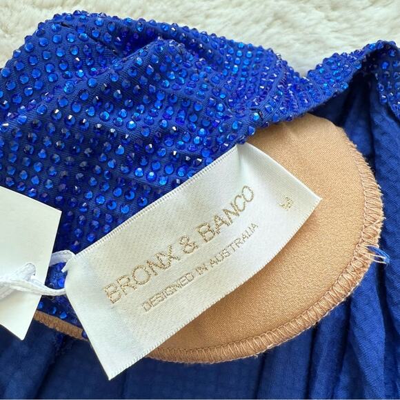 NWT!!! Bronx and Banco Margaux Diamante Gown size 6 US Authentic - Picture 9 of 13